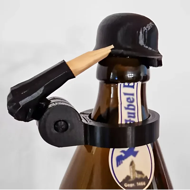 Wine Beer Hat - 재미있는 맥주병 헬멧, 독창적인 와인병 모자,